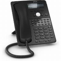 SNOM D725 VOIP Tischtelefon (SIP) Gigabit ohne Netzteil Black