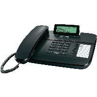 TEL GIGASET DA810A Komforttelefon mit Anrufbeantworter