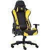 HOME Gaming Stuhl LC-Power 600BY black/yellow mit 