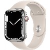 Apple Watch Series 7 Edelstahl 45mm Cellular Silbe