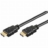 HDMI (ST - ST) 2m 3D+Ethernet+4K vergoldet *Posten
