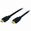 HDMI (ST-ST) 10m 3D Ethernet vergoldet Black