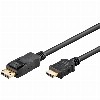 DisplayPort > HDMI (ST-ST) 1m Black